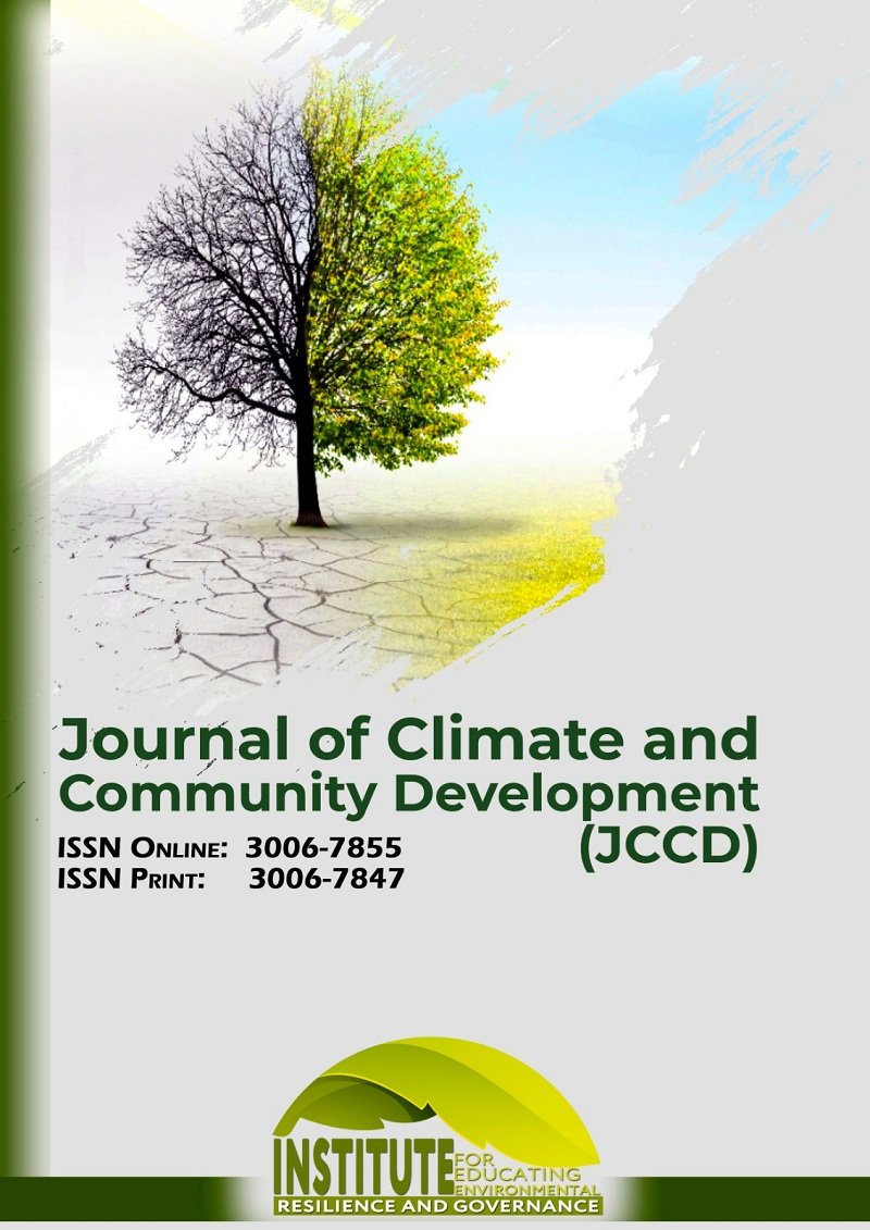 					View Vol. 2 No. 2 (2023): Journal of Climate and Community Development (JOCCD)
				